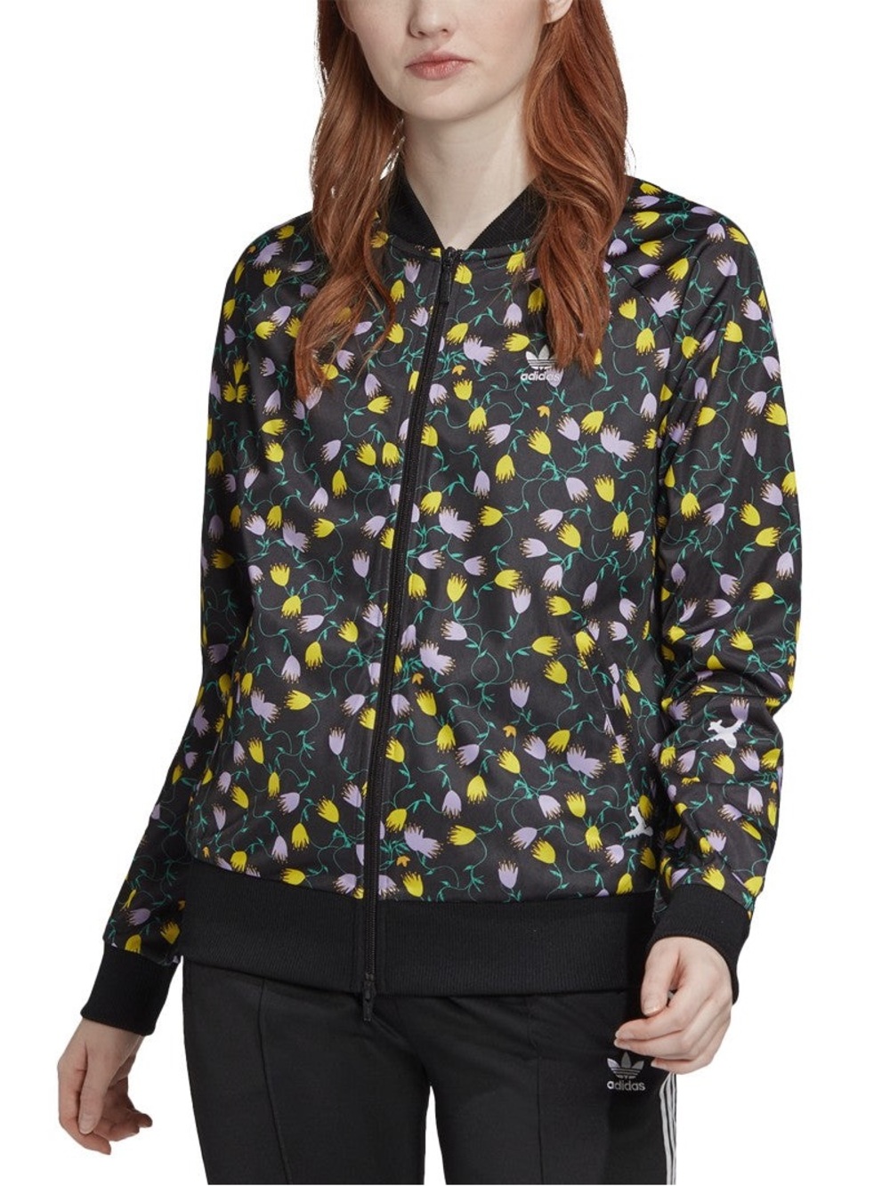 Adidas Originals Black All Overprint Track Jacket